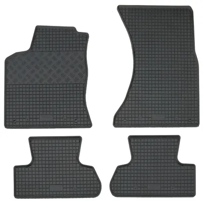 Gummifußmatten Set 4-teilig für Audi Q5 8R (11/2008-12/2016), schwarz
