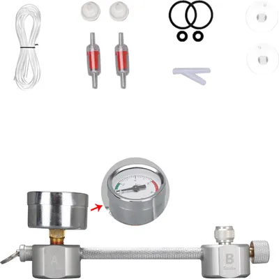 Zdjęcie produktu dla Zestaw generatora CO2 do akwarium DIY Zestaw generatora CO2 Zestaw reaktora dwutlenku węgla do akwarium roślinnego
