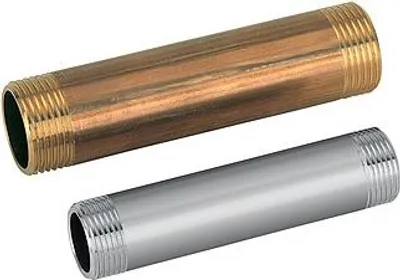 Image de Wasserzähler Passstück / Ersatzstück 1" Stah / vernickelt 130 mm Wassergeräte