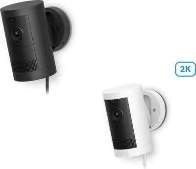 Produktbild von Ring Outdoor Camera Plus, IP-Sicherheitskamera, Draußen, Kabellos, Decke/Wand, Schwarz, 140°