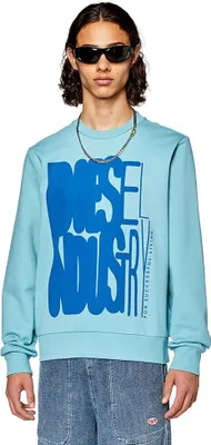 Image de Diesel Ginn K37 Sweatshirt Bleu M Homme Bleu M