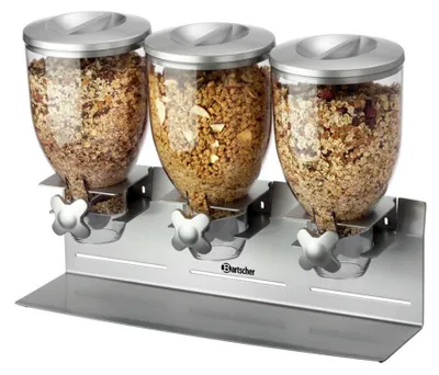Produktbild von Bartscher 3-er Cerealienspender, 500379