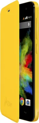 Image de Wiko Bloom Flip CoveráNeongelb