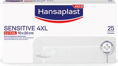 Obrázok produktu pre Hansaplast Sensitive 4XL 5 obväzov