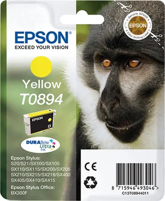 Obrázok produktu pre Žltá atramentová kazeta EPSON T0894