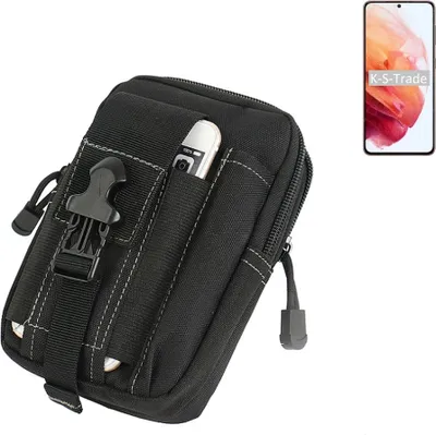 Produktbild von K-S-Trade Gürtel Tasche kompatibel mit Samsung Galaxy S21 5G SD888 Gürteltasche Holster Schutz Hülle Handy Hülle Smartphone outdoor Handy-Hülle