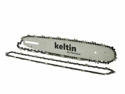Produktbild von KELTIN Vodící lišta na řetězové pily a 2 řetězy 14" 3/8" 1,3mm 52z K02412