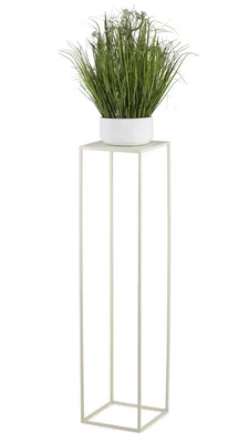 Obrázok produktu pre Krémový kovový stojatý záhon 100 cm