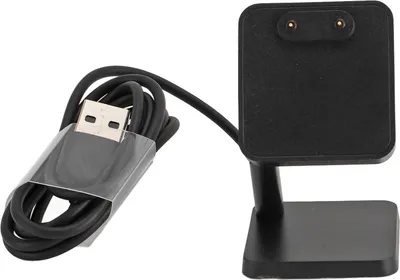 Obrázok produktu pre Náhradný nabíjací stojan pre smart hodinky Magnetický držiak nabíjacieho stojana USB pre Fit 3 SM-R390 Black