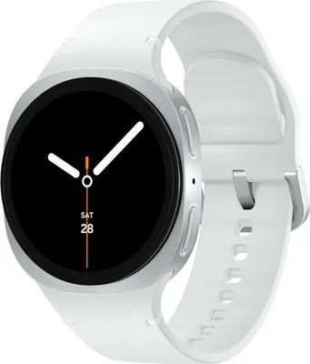 Obrázok produktu pre Samsung Galaxy Watch 8 3,3 cm (1,3") AMOLED 40 mm Digitálny 438 x 438 pixelov Dotykový displej Strieborný Wi-Fi GPS (satelit)