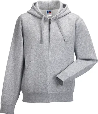 Produktbild von Russell Herren Authentic Kapuzenjacke BC1499 (L) (Grau)