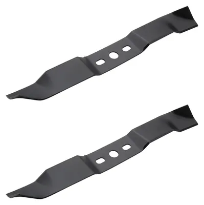 Produktbild von 2x 46cm Messer kompatibel mit AL-KO COMFORT 46B 46BR 47 B 470B 470BR, 449003