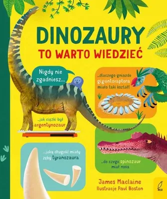 Image de To warto wiedzieć. Dinozaury - James Maclaine