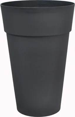 Produktbild von Vasar Pflanztopf Houston, Blumentopf frostbeständig, Höhe 50.8 cm, Ø 35.5 cm, Kunststoff, dunkelgrau