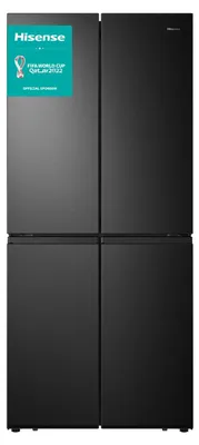Produktbild von Hisense RQ563N4SF2 Cross Door Kühl-Gefrierkombination - NoFrostPlus - Inverter-Kompressor - HolidayMode - SuperCool - Nettofassungsvermögen 454 l: Kühlteil 294 l / Gefrierteil 160 l - LED-Display - Multi Air Flow - Türalarm