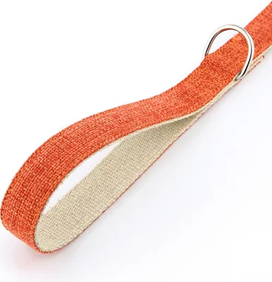 Produktbild von Einfarbige orange Hundeleine HUGGY DOGGY L