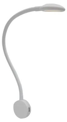 Produktbild von kalb | LED Bettleuchte USB Ladestation Touch-Schalter schwarz od. weiss Weiß
