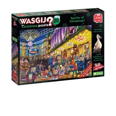 Produktbild von Wasgij Christmas 20 - Christmas Carol 2x1000pcs