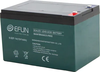 Produktbild von Akku 6-DZF-14, 12 Volt 14 Ah