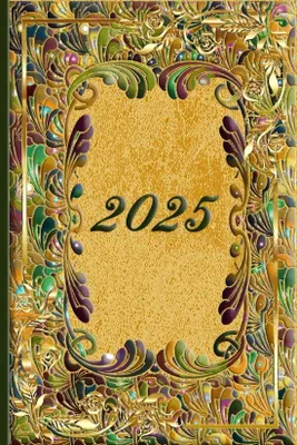 Obrázek produktu pro Týdenní diář 2025, formát A5, elegantní černý