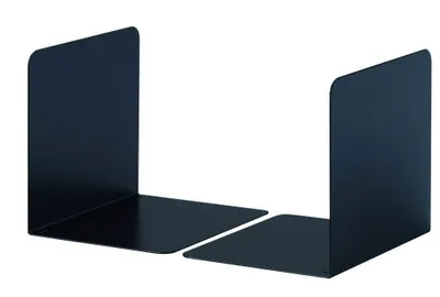 Zdjęcie produktu dla DURABLE podpórka do książek S wykonana ze stali 123 x 123 x 130 mm czarna 2 szt
