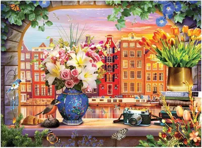 Image de Puzzle ANATOLIEN Amsterdam 1000 pièces