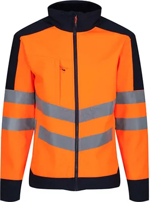 Produktbild von Regatta High Visibility Pro Hi-Vis Softshell Jacket