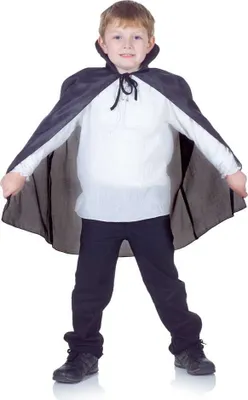 Produktbild von Schwarzer Vampir Kinderumhang