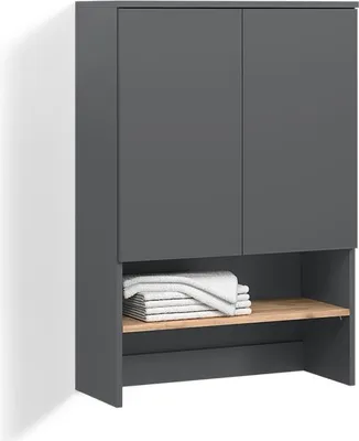 Immagine prodotto di Mobiletto per lavatrice Livinity Paolina Antracite/Rovere dorato 68 x 100.4 cm, Model 57395
