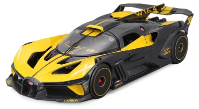 Produktbild von Maisto 32911 - Modellauto - Bugatti Bolide (gelb, Maßstab 1:24) Modell Auto Spielzeugauto