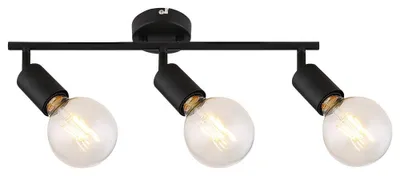 Obrázok produktu pre Spot Lamar 3Xe27 40W Čierny Mat