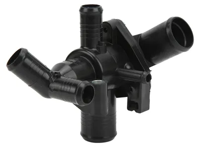 Image de Boîtier thermostat de refroidissement, référence 1432394, en ABS et métal, de remplacement pour Ford Transit 2.4 Tdci Mk7, modèles de 2006 à 2012