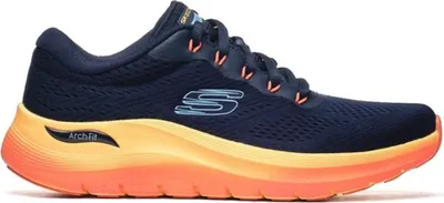Produktbild von Skechers Herren Low Sneaker ARCH FIT 2.0 Dunkelblau Textil Maschinen waschbar vegan Größe: 45