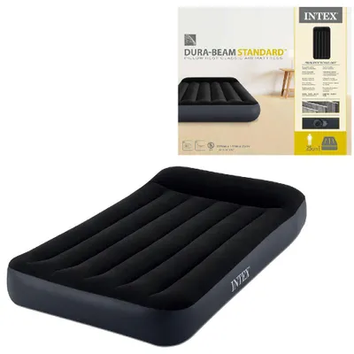 Image de Intex Twin Pillow Rest Classic AIRBED W/Fiber-TECH BIP
