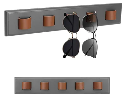 Imagen del producto de Soporte de pared para gafas, color , para varias gafas, que ahorra espacio y es ideal para su almacenamiento