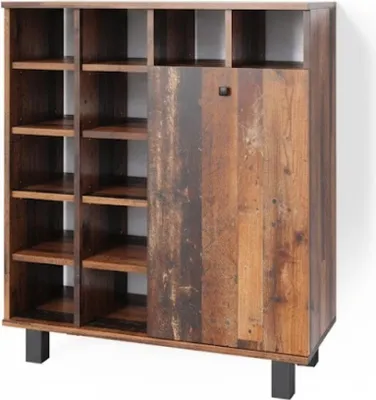 Produktbild von Badschrank Vicco Fynn Eiche rustikal 78.4 x 91.6 cm, Model 36626