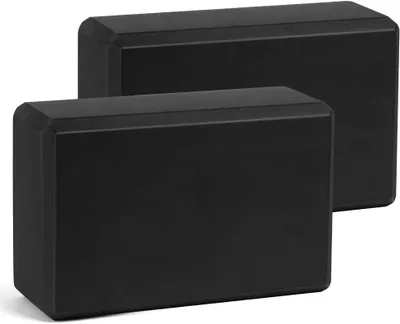 Imagen del producto de Juego de bloques para yoga, 2 unidades, hechos de espuma EVA, antideslizantes, para yoga y meditación