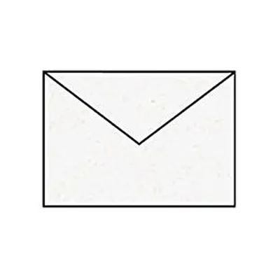 Image de Enveloppes Paperado marble white DIN C6, avec doublure en soie 5 pcs