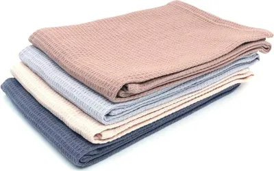Produktbild von Famanu Handtuch Set 4 Stück - 45 x 60 cm, weich und saugfähig