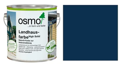 Produktbild von Osmo Landhausfarbe Royal-Blau 2,50 l - 11400073