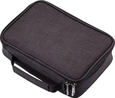 Produktbild von 72 Slots Federmappe Super große Kapazität Bleistift-Beutel Studenten Stationäre Fall Farbige Bleistifte Halter Case Federtasche Federmäppchen mit Innentasche für kleine Gadgets (Schwarz)
