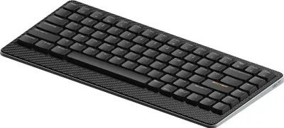 Produktbild von Lofree Edge Kabellose Mechanische Tastatur mit Low-Profil, 75% QWERTY Layout, Kohlefaser-Obergehäuse, Metallic Silver