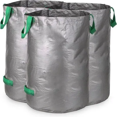 Produktbild von Famanu Gartenabfalltasche 3 Stück - 100 Liter, wiederverwendbar