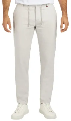 Produktbild von Mac Lennox Chino-Hose einfarbig beige Leinen