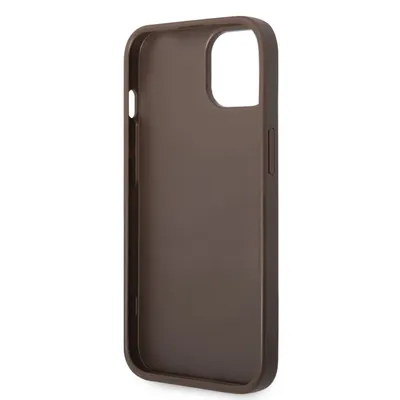 Produktbild von Guess Guhcp14Mg4Glbr Iphone 14 Plus 6,7"" Brązowy/Braun Hartschale 4G Streifen Kollektion