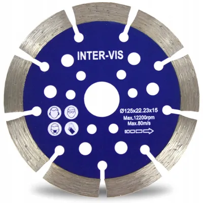 Obrázek produktu pro INTERVIS DIAMANTSCHEIBE 125x22,2x15 mm SEGMENT