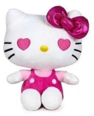 Obrázok produktu pre Plyšová hračka Hello Kitty - 25 cm plyšová hračka s trblietkami