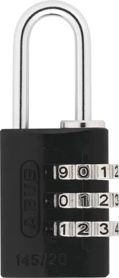 Produktbild von ABUS Zahlenschloss 145/20 in schwarz