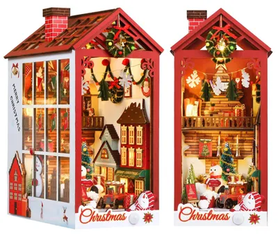 Produktbild von DIY Miniatur Puppenhaus Kit für Erwachsene