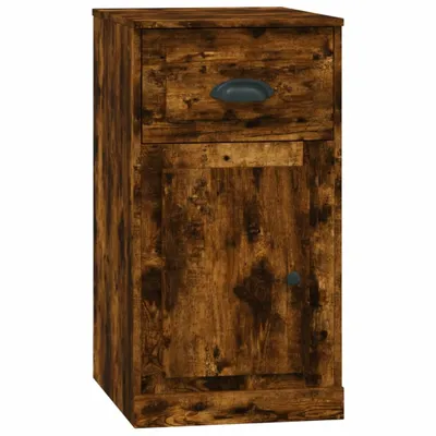 Produktbild von Beistellschrank mit Schublade Räuchereiche 40x50x75 cm